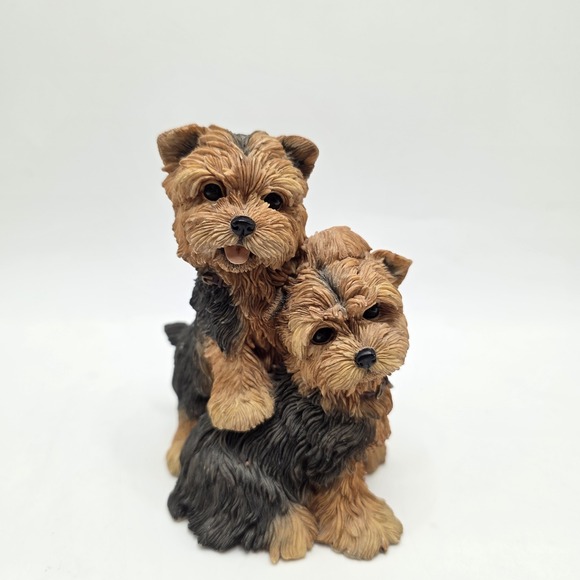 Other - Tiggy &‎ Chloe - Yorkies  Figurine 90349